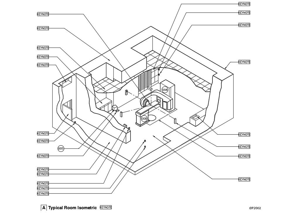 Isometric CAD Block Design with DWG File
