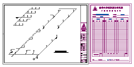 Isometric design for Swimming pool piping system diagram drawing
