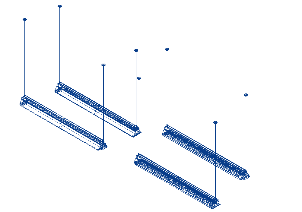 Itza_beta electrical 3d wire frame view dwg file