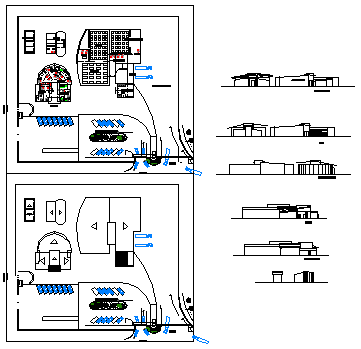 Jeans workshop design drawing