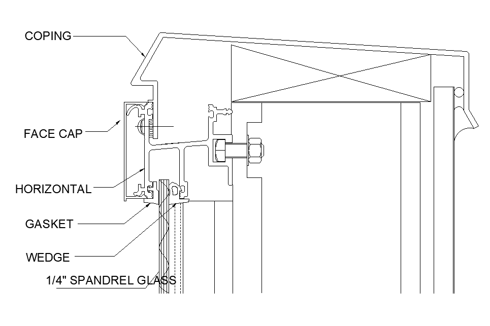 Joinery detail of the door section defined in this AutoCAD file. Download this 2d AutoCAD drawing file.