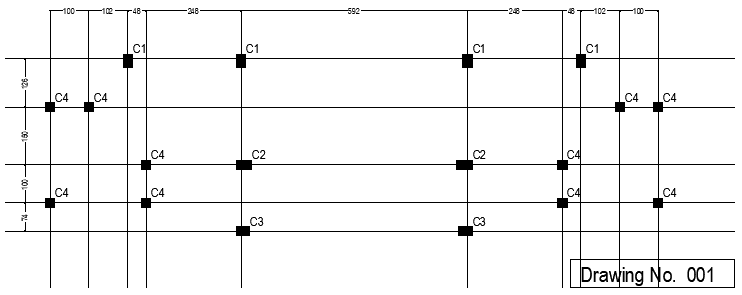 Kadavoor column structure of church is given in this Autocad drawing model. Download the 2D Autocad DWG drawing file.
