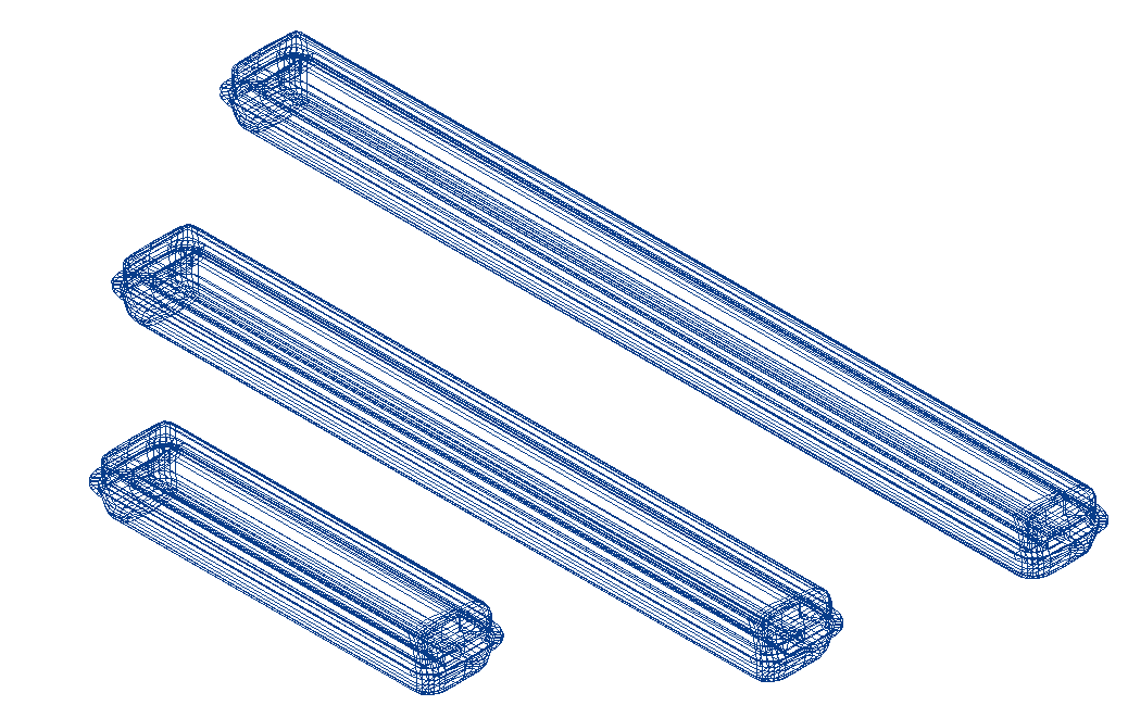 Kaptur_Lite_1200 electrical 3d wire frame view dwg file