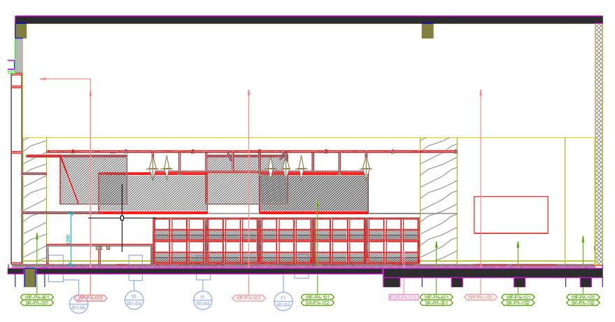 Kids house section detail for hotel presented in this autocad drawing file. Download the Auto Cad 2D DWG file now.