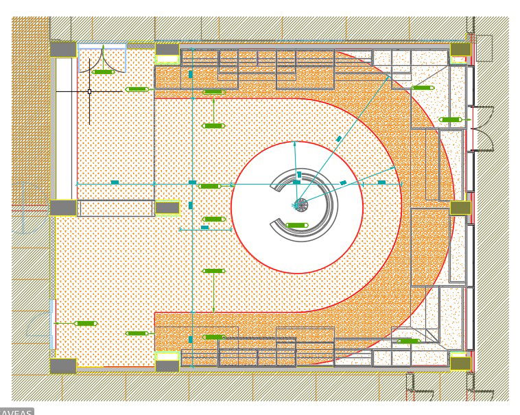 Kids room floor plan detail stated in this autocad drawing file. Download the Auto Cad 2D DWG file now.