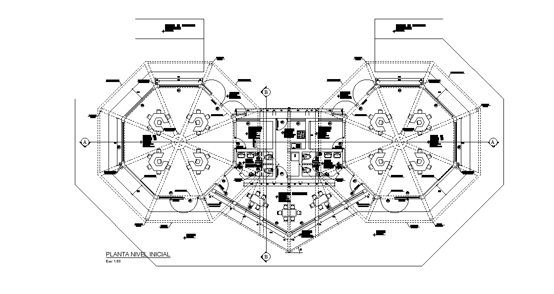 Kindergarten School Layout Plan CAD Drawing Download DWG File