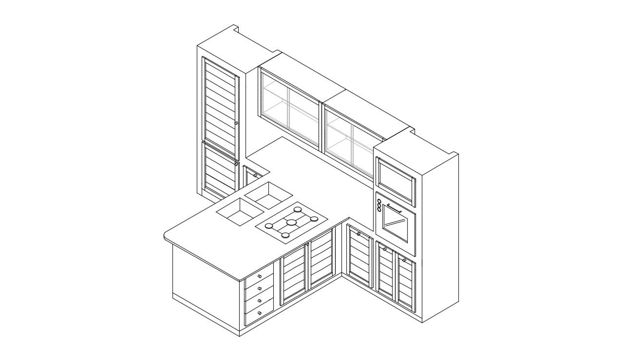 Kitchen Platform Detail Drawing DWG File Free Download