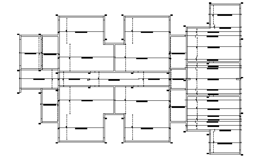 LINING plan of floor in detail AutoCAD drawing, dwg file, CAD file