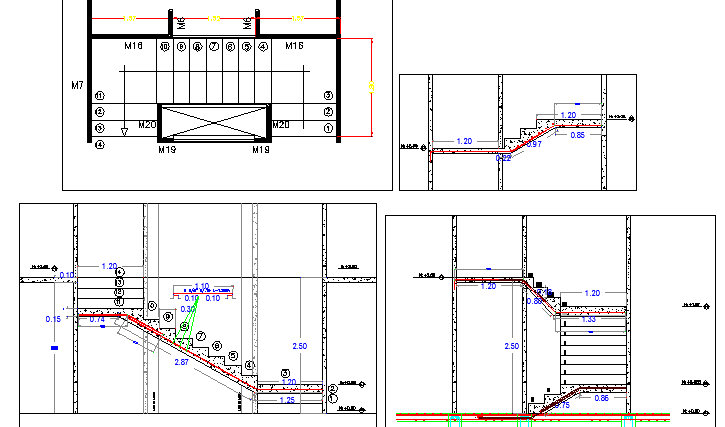 Ladder industrialized system architecture project dwg file