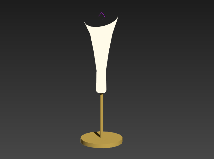 Lamp design detail elevation 3d model 3d max file