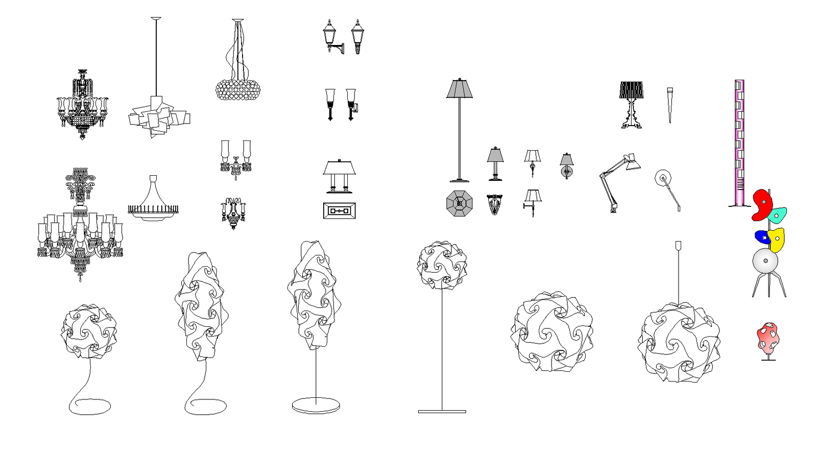 Lamplight plan detail dwg. 