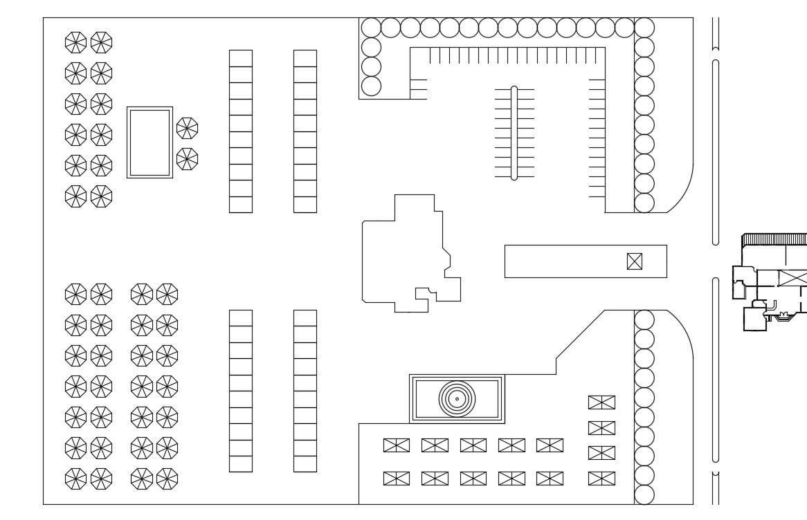 Landscape Commerce Area Design Layout Architecture Plan 2d View AutoCAD File