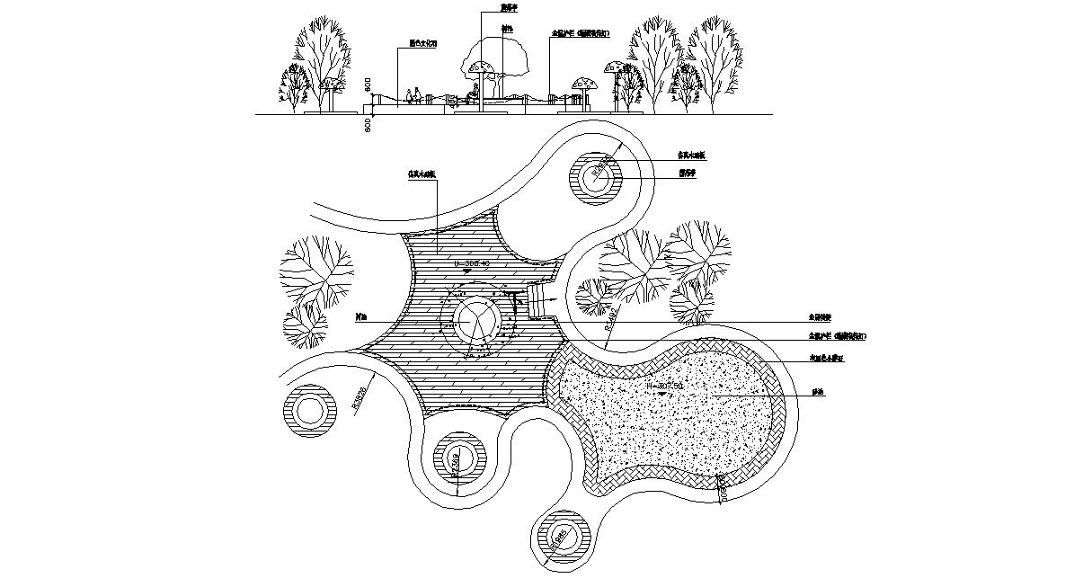 Landscape Plan for Garden Layout, Pathways, and Outdoor Design