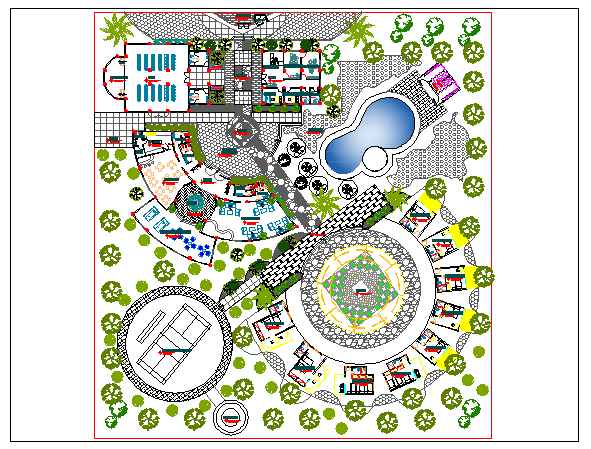 Landscape view of hotel