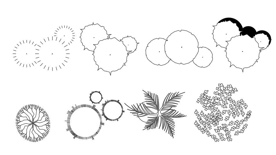 Landscape CAD Blocks Drawing Download In free DWG File