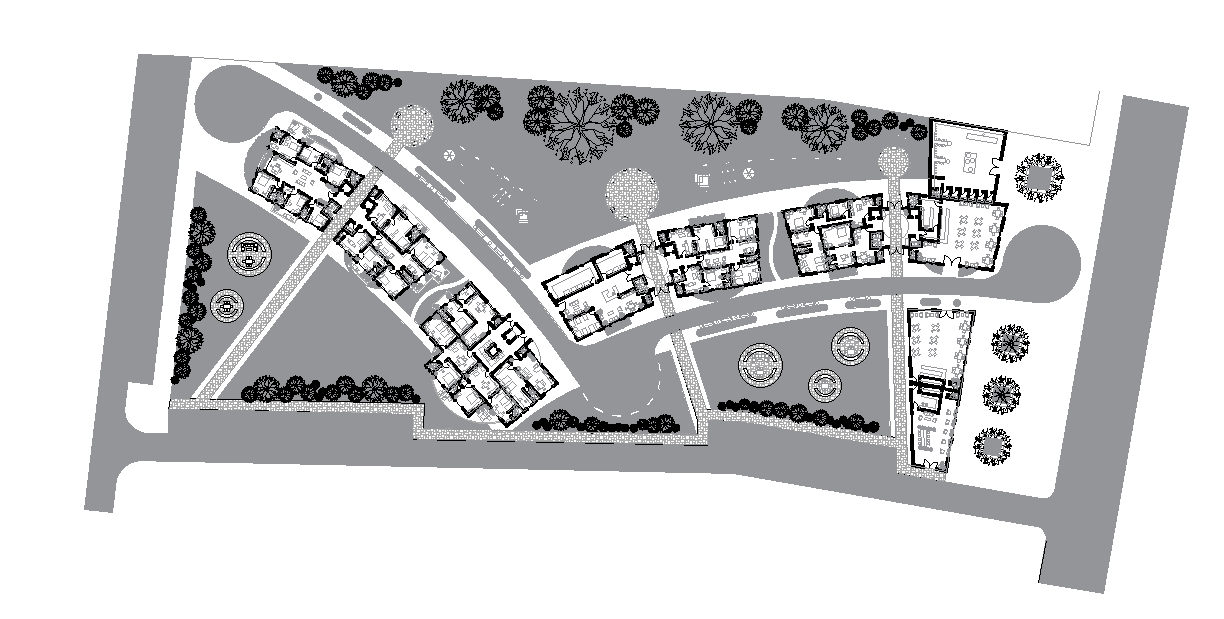 Landscape Master Plan AutoCAD Drawing Download DWG File