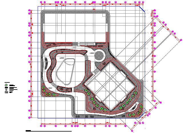Landscaping tree planting