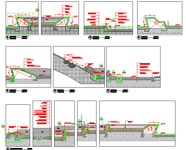 Landscaping tree planting 