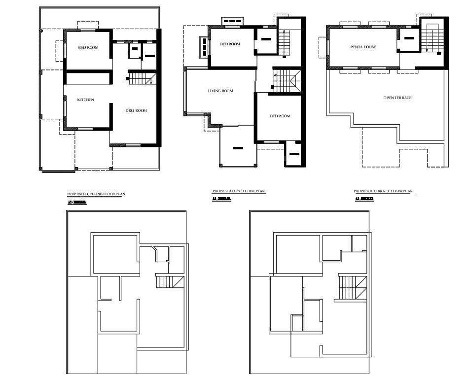 Lay-out of house details