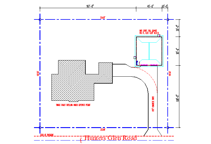 Lay-out plot Plan Detail in DWG File