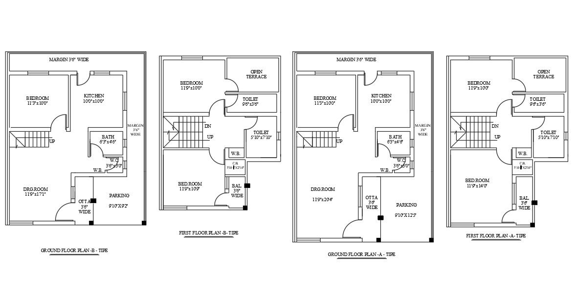 Layout of house design