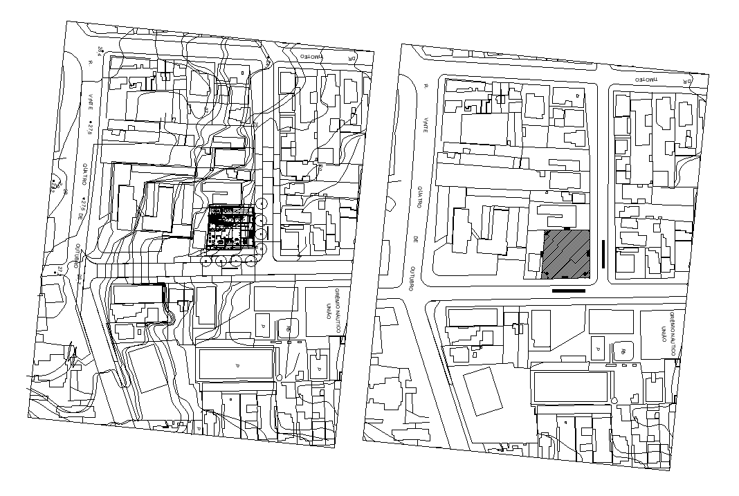 Layout plan detail dwg file