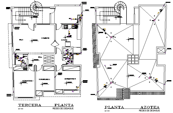 Layout plan of building