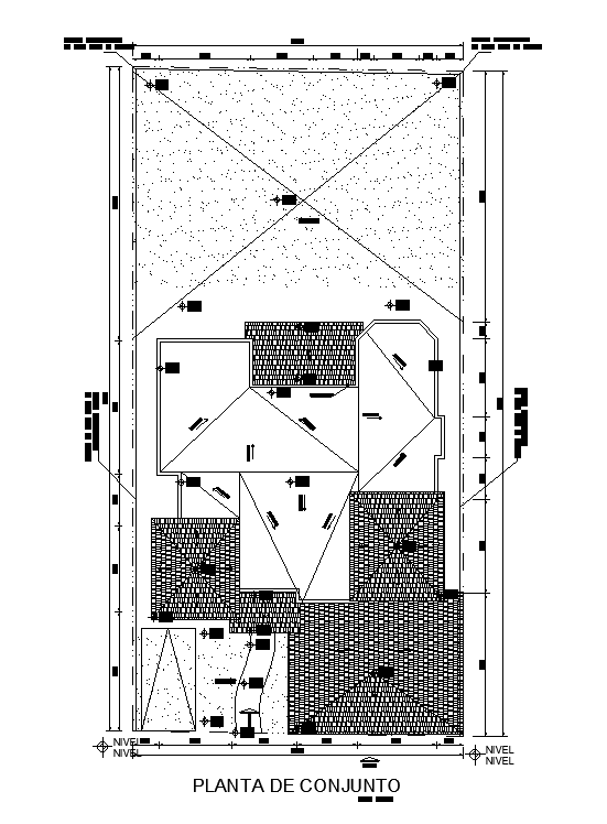 Layout design cad drawing is given in this cad file. Download this cad file now.