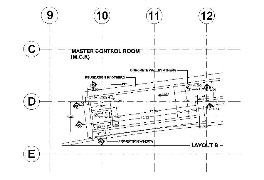 Layout of the fountain is given in the form of 2D Autocad DWG drawing file. Download the 2D AutoCAD DWG drawing file.