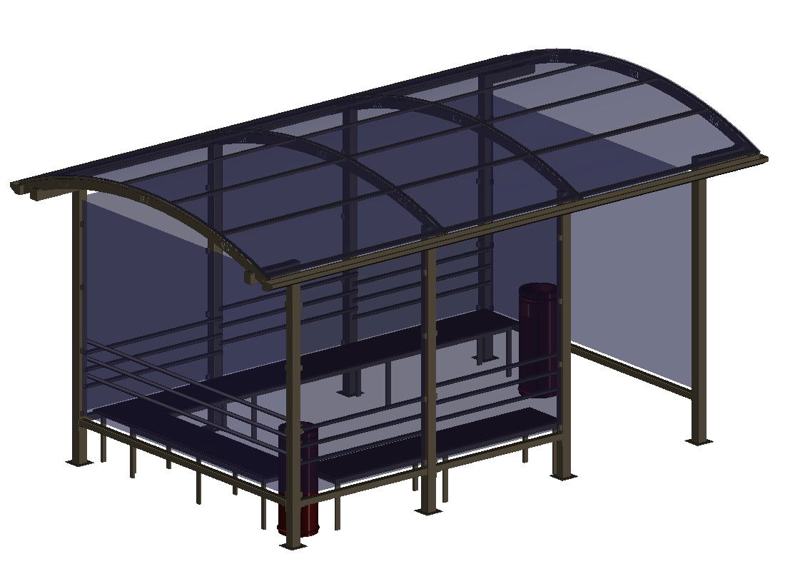Learn How To Make A Bus Stand 3d Autocad Model On A Shoestring Budget