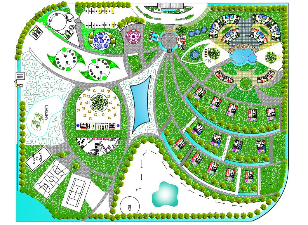 Learn How To Make Sport Club With Landscape Design Autocad File By Doing Less