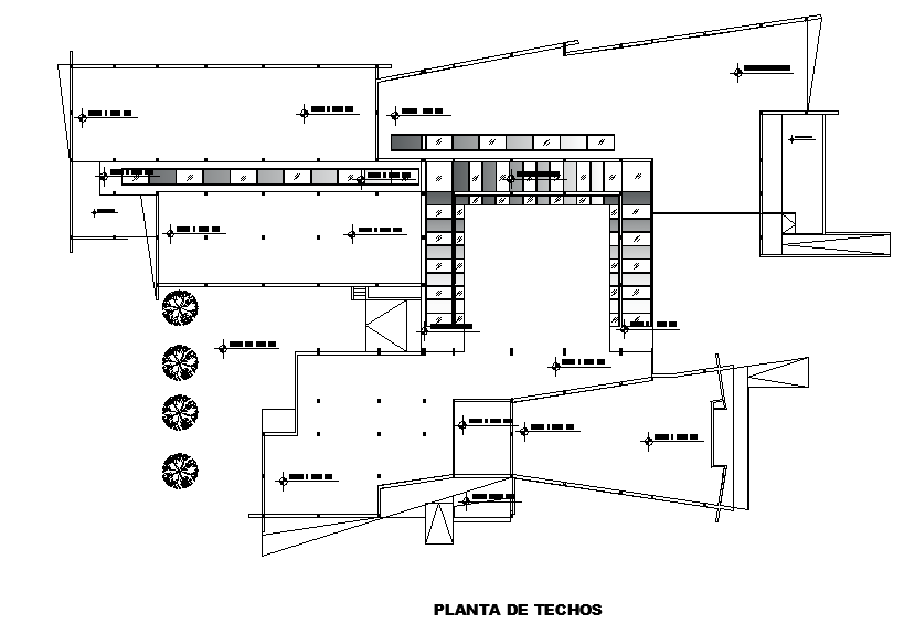 Leveling plan detail dwg file