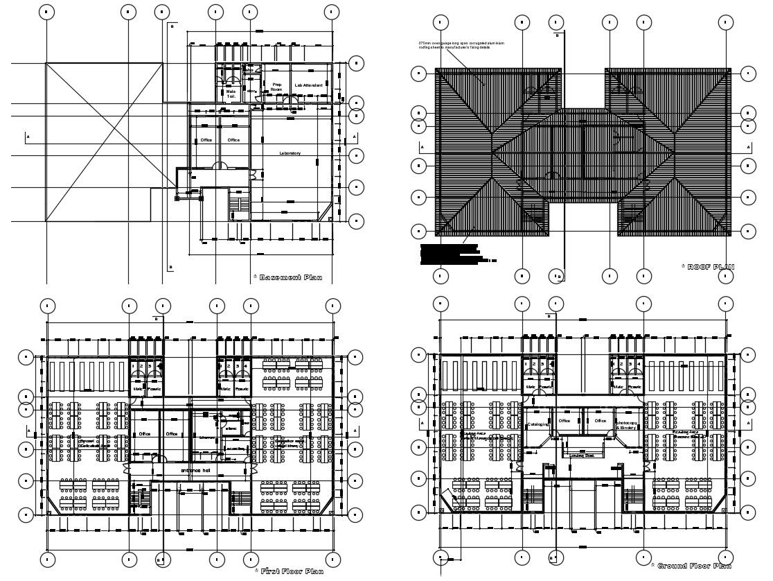 Library Design Plan Layout File