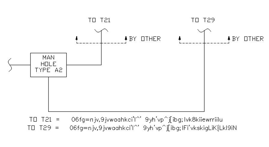 Line diagram typical section details are given in this AutoCAD DWG drawing.Download the AutoCAD 2D DWG file.