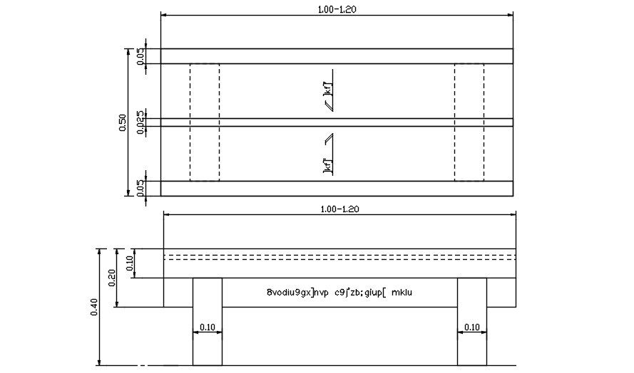 Line section details are given in this AutoCAD 2D DWG file. Download the AutoCAD 2D DWG file.