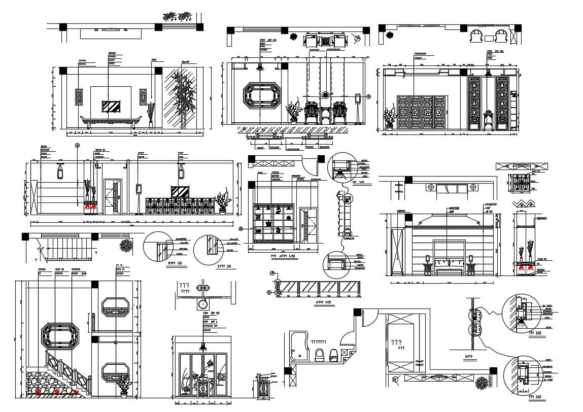 Living Room Interior Plan