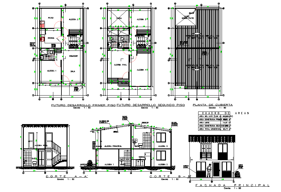 Living place plan layout file
