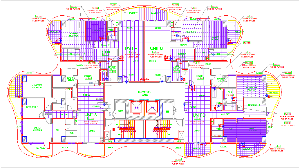 Living room built view of tower