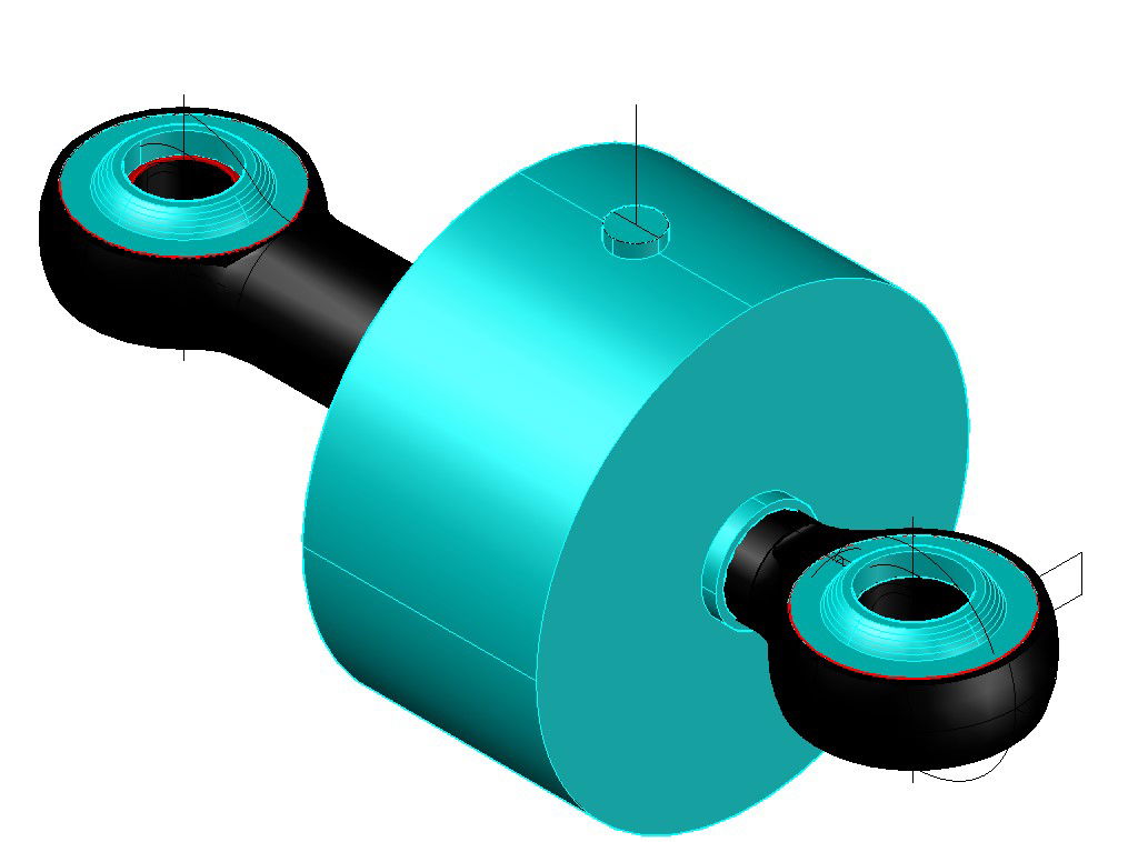 Load cell 3D Elevation drawing is given in this CAD DWG file.Download the AutoCAD 2D DWG file.