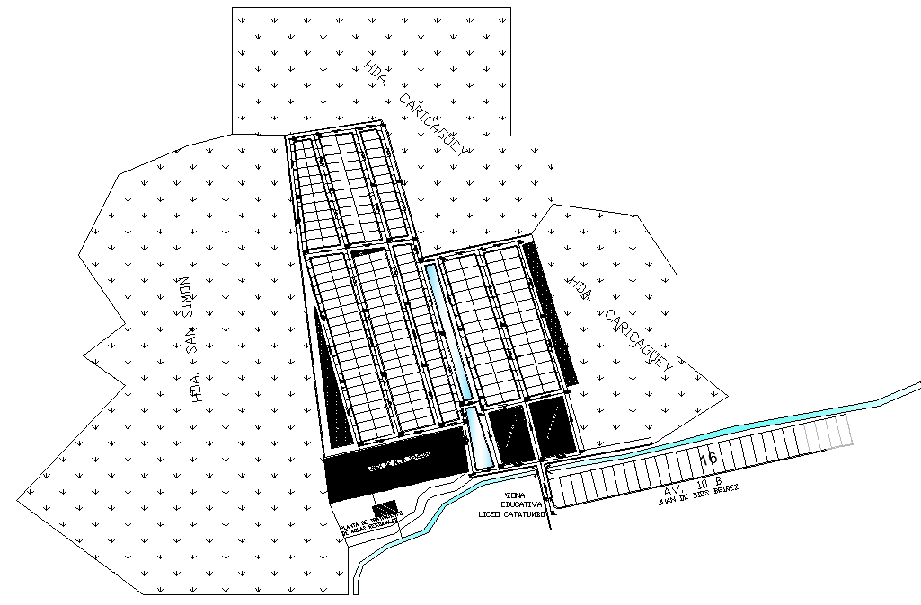 Location site plan layout file