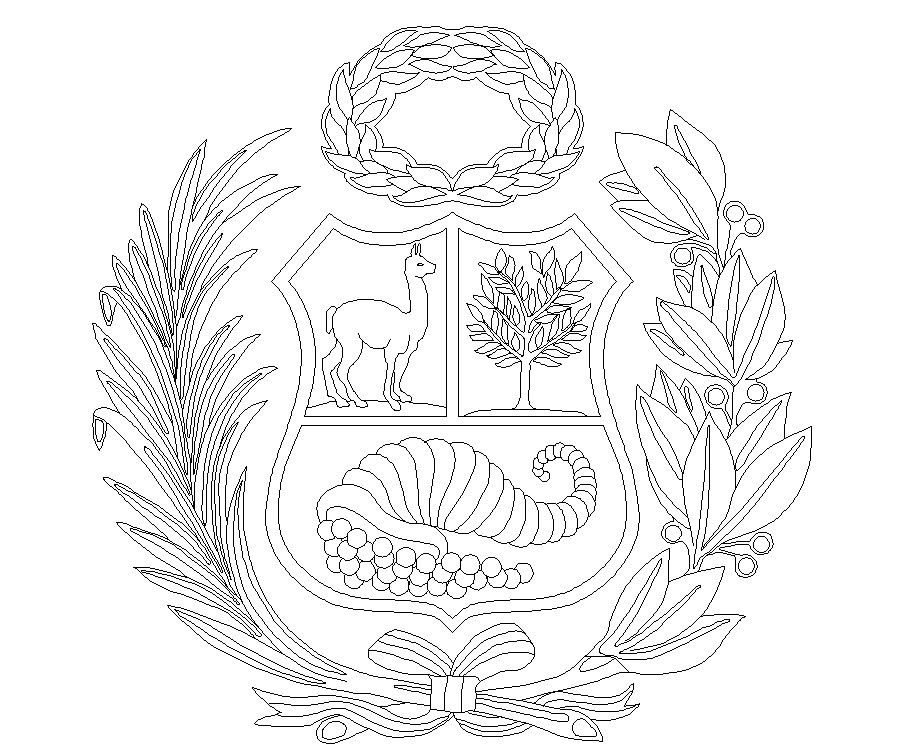 Logo and symbol design 2d view CAD block layout file in dwg format