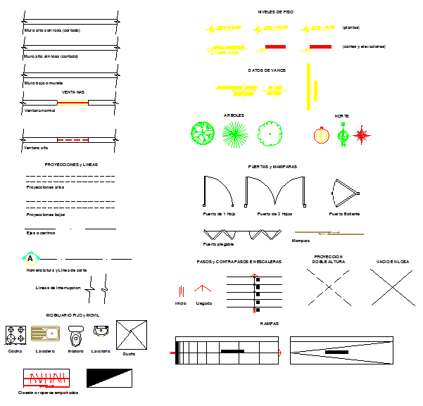 Logos and symbols dwg file