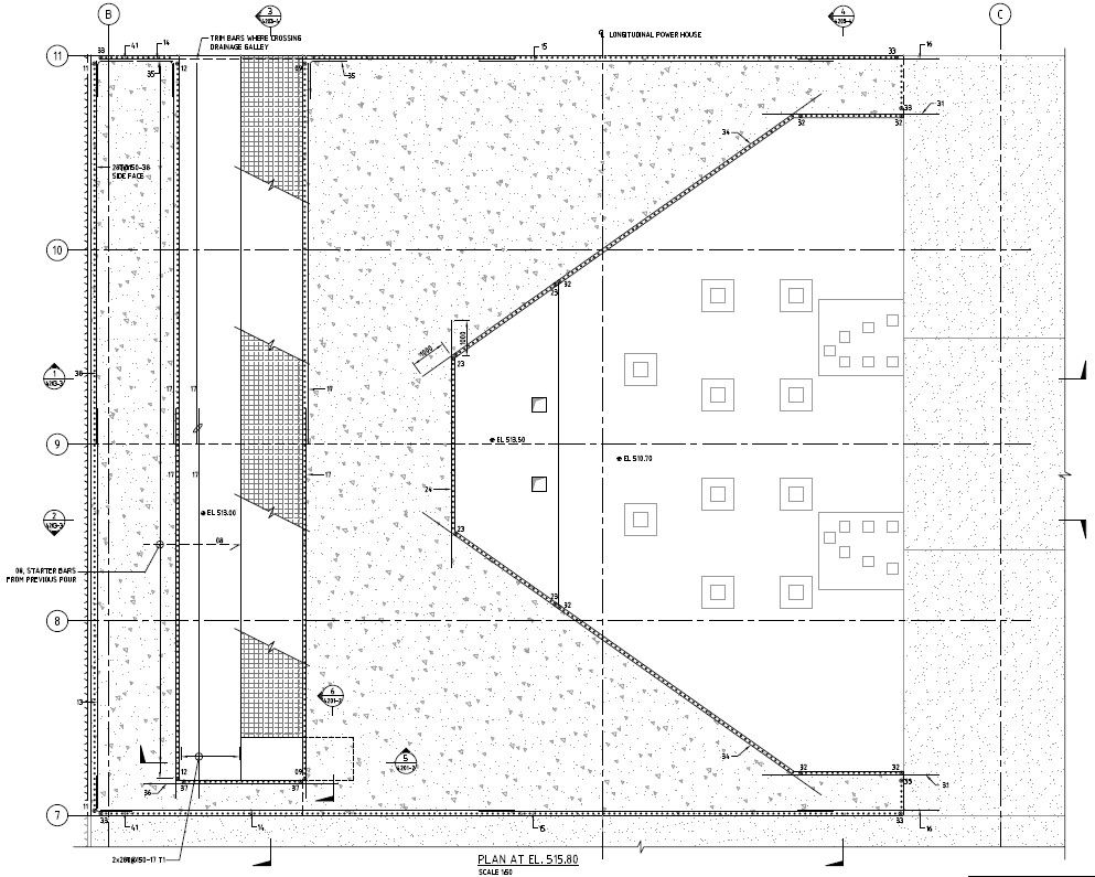 Longitude Power House RCC Work Detail PDF File
