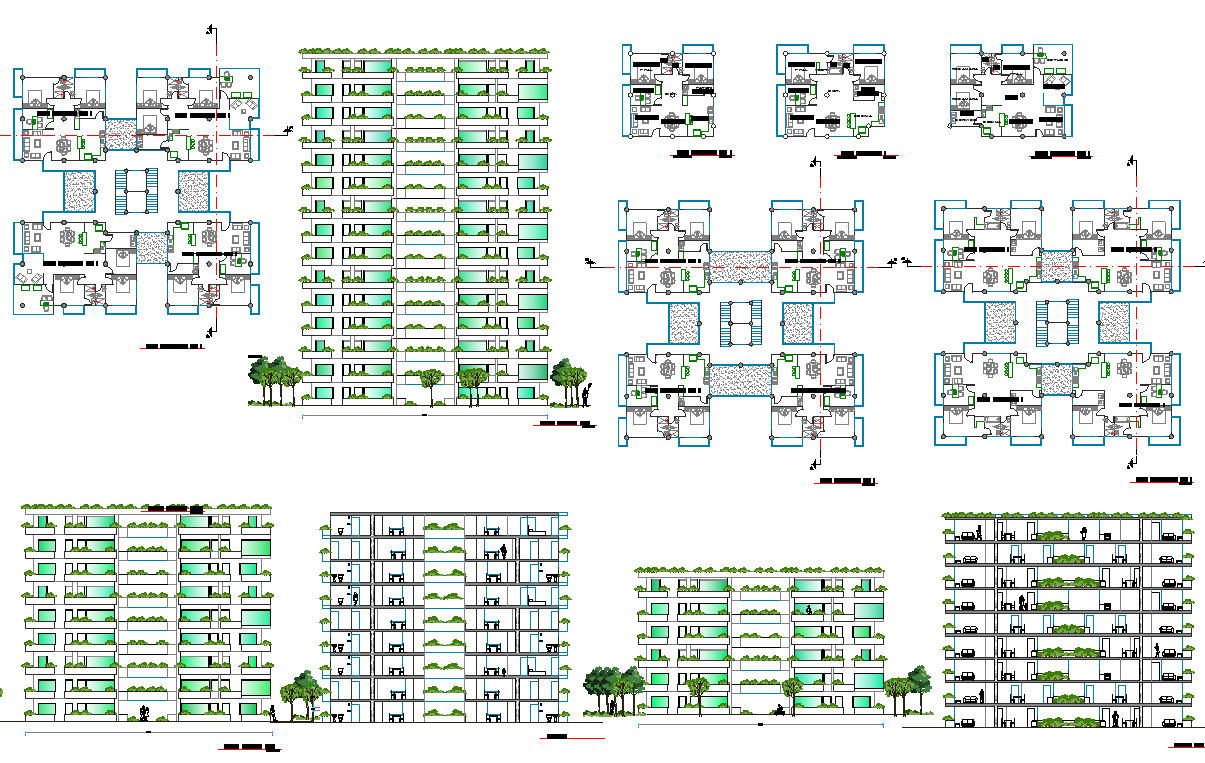 Luxurious 2 and 3 bedrooms Apartment project detail