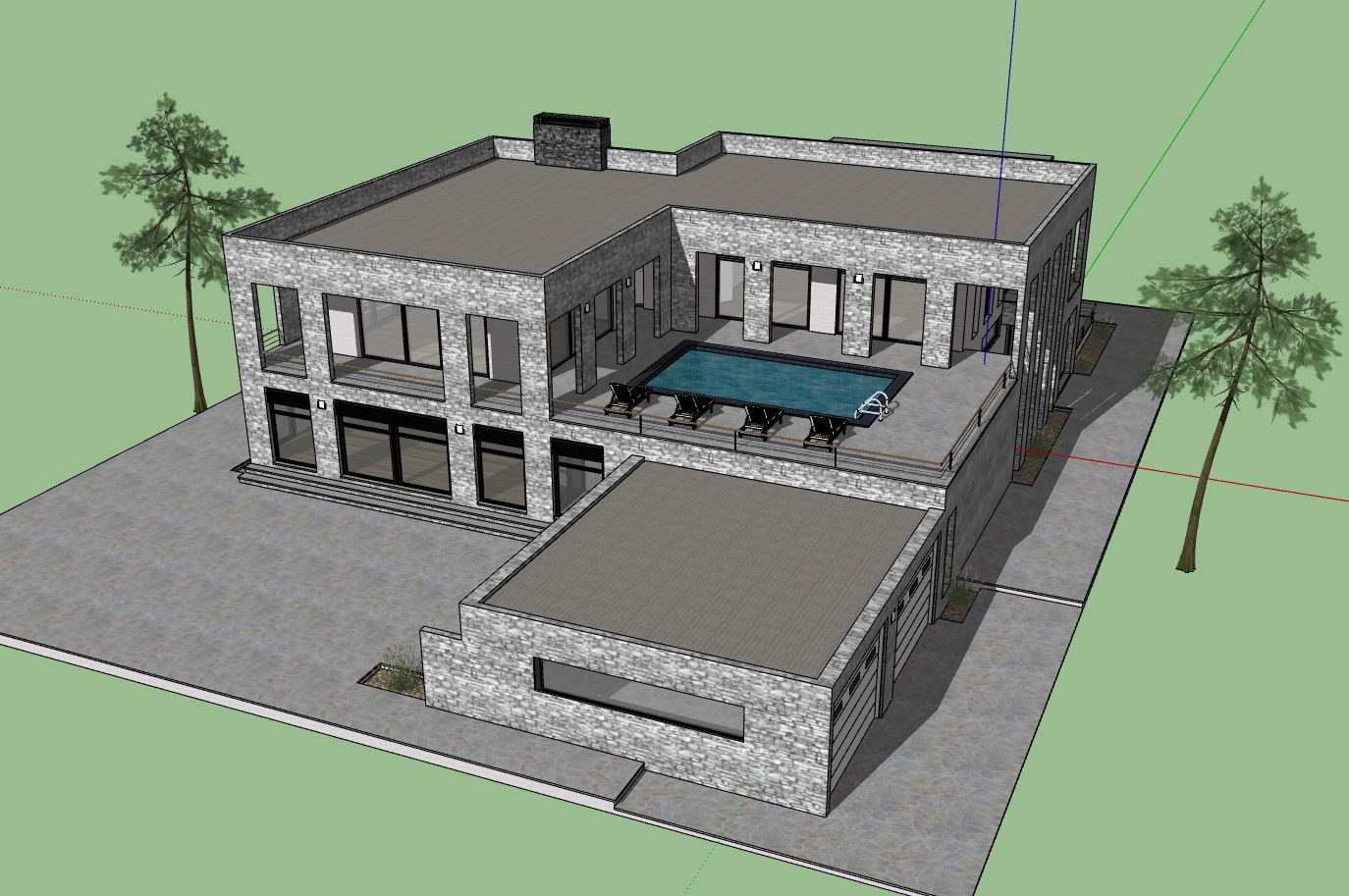 Luxurious Hotel AutoCAD Plan with Floor Design AutoCAD DWG File