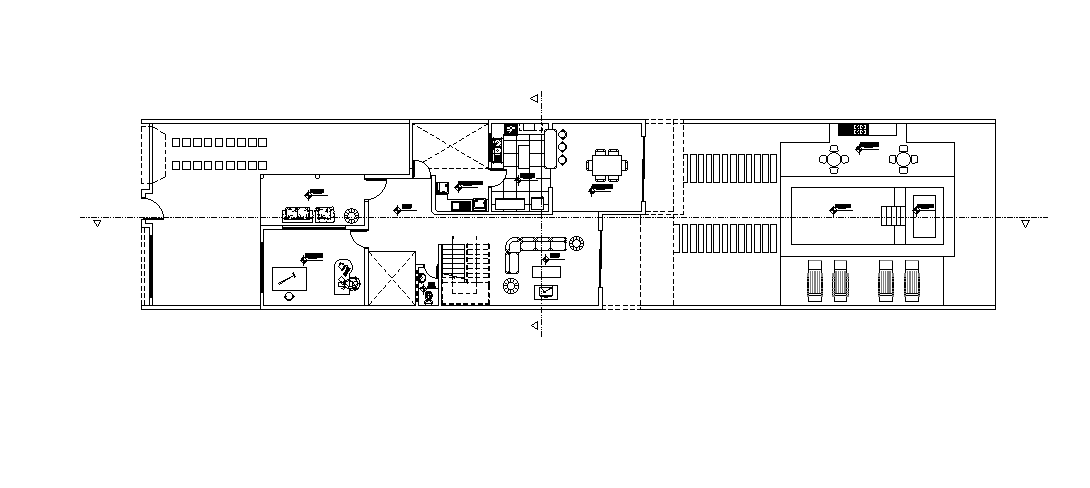 Luxury villa plan has been in this Autocad drawing file. Download now.