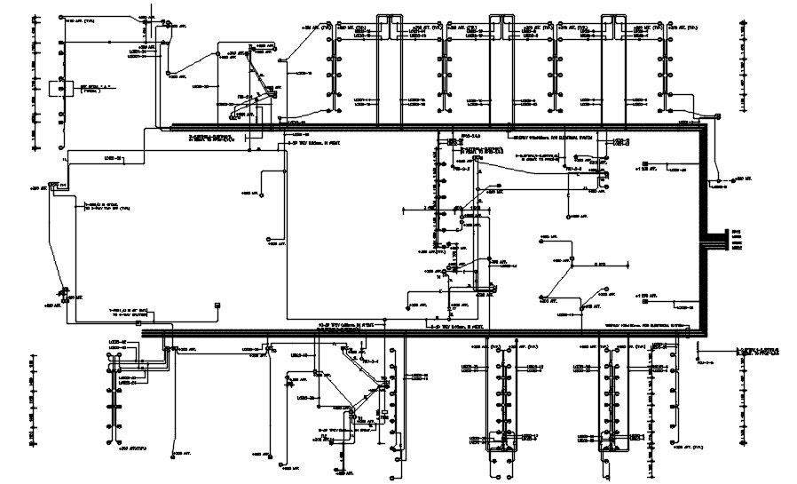 MA tv outlet diagram, Receptacle, telephone, and typical section details are given in this AutoCAD DWG drawing. Download the AutoCAD 2D DWG file.