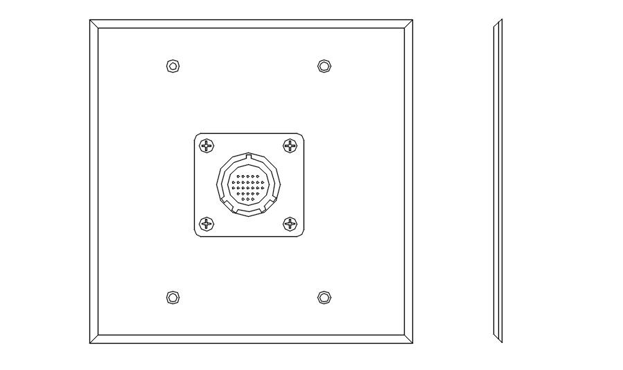 MIC Multi-Plate CAD Drawing with Complete Design Details