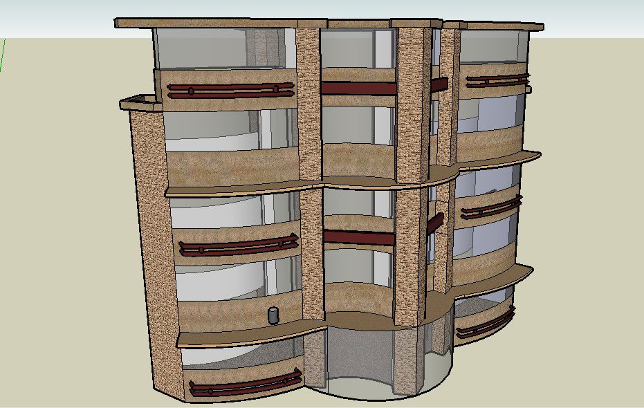 Detailed Office Floor Plan of MNC Building Layout in DWG File