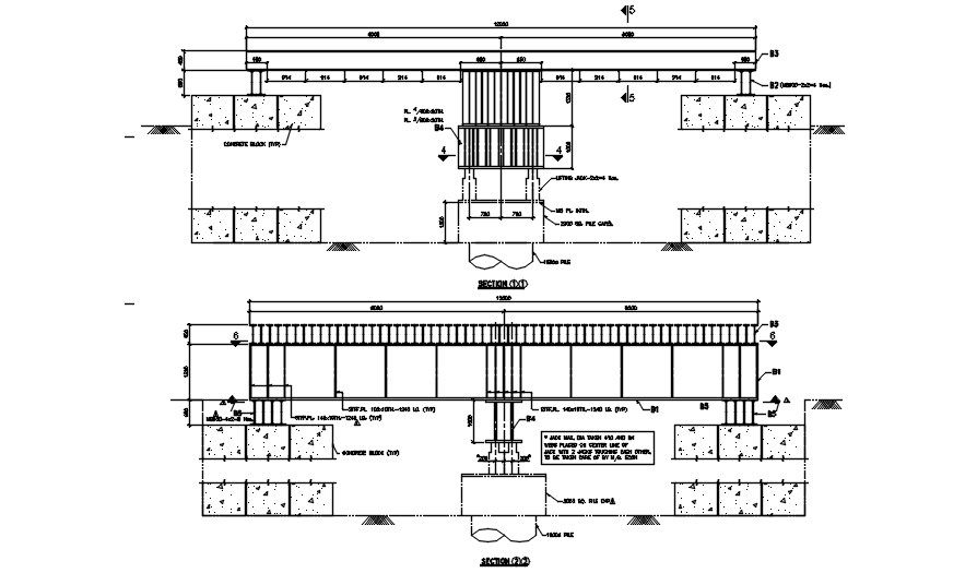 MRTS I-section rail system AutoCAD plan. Download the AutoCAD DWG file.